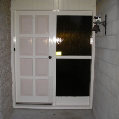 Old Existing Entrance Door